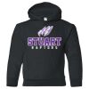 18500B Youth Heavy Blend Hooded Sweatshirt Thumbnail